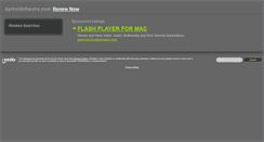 Desktop Screenshot of darksidetheatre.com